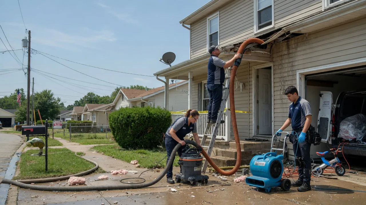 Water Damage Restoration in Mildred, PA near me